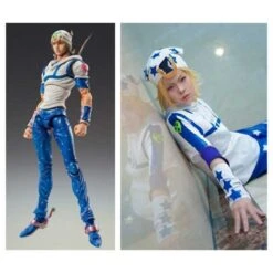 Cosplay Jojo's Bizarre Adventure <br> Johnny Joestar -JoJo Style Soldes Boutique Cosplay Johnny Joestar 7