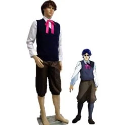 Cosplay Jojo's Bizarre Adventure <br> Jonathan Joestar Uniforme