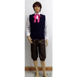 Cosplay Jojo's Bizarre Adventure <br> Jonathan Joestar Uniforme -JoJo Style Soldes Boutique Cosplay Jonathan Joestar 9