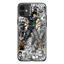 Coque JOJO IPhone Jonathan Joestar (Verre Trempé)
