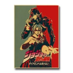 Poster JOJO Jotaro & Jolyne Propaganda