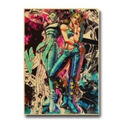 Poster JOJO Jolyne & Stone Free