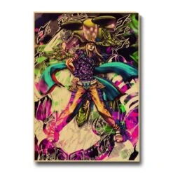 Poster JOJO Gyro Zeppeli & Ball Breaker
