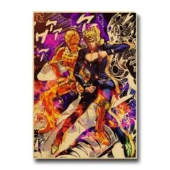 Poster JOJO Giorno & Golden Part 5