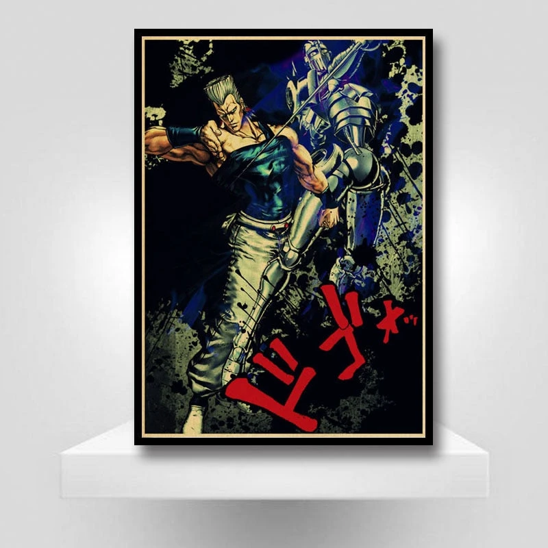 Poster JOJO J.P. Polnareff & Silver Chariot 2 Poster JOJO J.P. Polnareff & Silver Chariot – Image 2