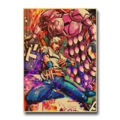 Poster JOJO Johnny Joestar & Tusk 4