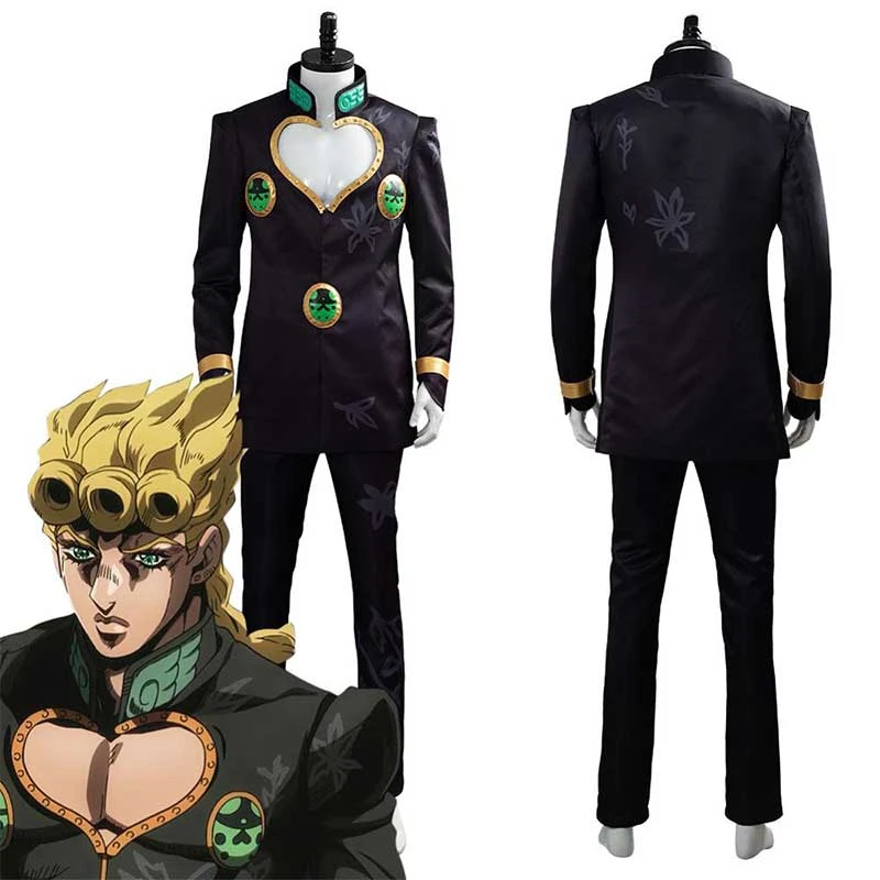 Cosplay Jojo's Bizarre Adventure <br> Giorno Giovanna 1 Cosplay Jojo's Bizarre Adventure <br> Giorno Giovanna