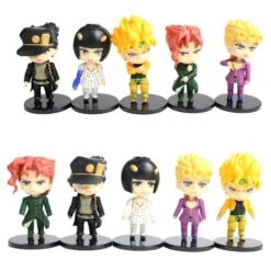 Figurine JOJO Mini Statue Animé Avec Socle (1 Pcs)