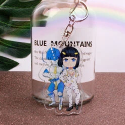 Porte-clés JoJo <br> Bucciarati & Sticky F.