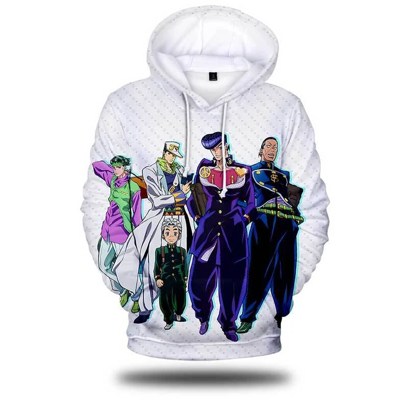 Sweat Jojo's Bizarre Adventure <br> Team Josuke Blanc 1 Sweat Jojo's Bizarre Adventure <br> Team Josuke Blanc