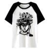 T-Shirt JOJO <br> Joseph Joestar (Noire Et Blanc)