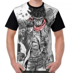 T-Shirt JOJO <br> Jotaro & Star Platinum