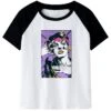 T-Shirt JOJO Rohan Kishibe (Noire Et Blanc)