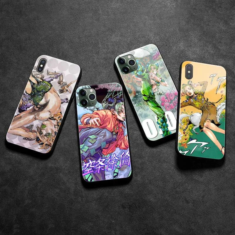 Coque JOJO IPhone Jolyne Kujo (Verre Trempé) 4 Coque JOJO IPhone Jolyne Kujo (Verre Trempé) – Image 4