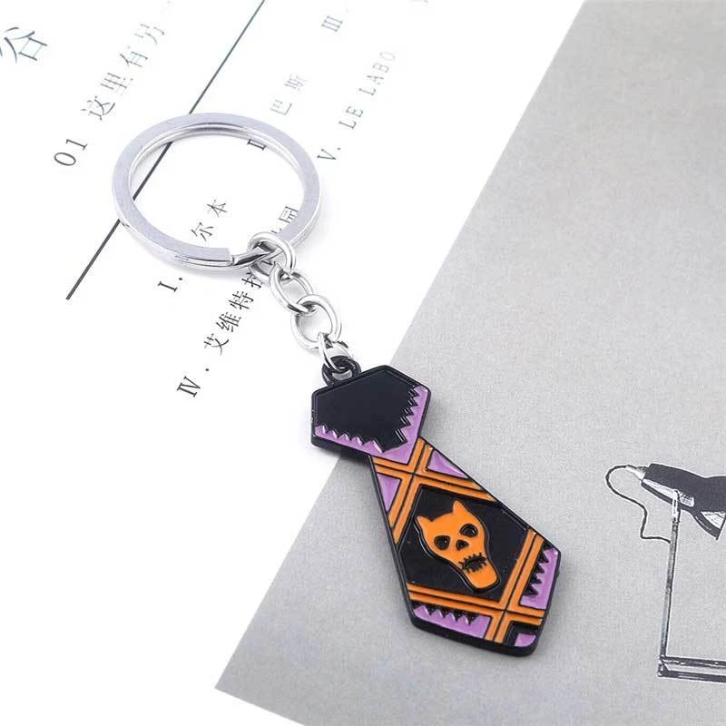 Porte-clés JoJo <br> Cravate De Kira 1 Porte-clés JoJo <br> Cravate De Kira