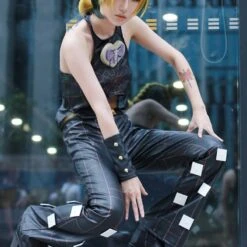 Cosplay Jojo's Bizarre Adventure <br> Jolyne Kujo "Jolyne Cujoh" 8 Cosplay Jojo's Bizarre Adventure <br> Jolyne Kujo "Jolyne Cujoh" -JoJo Style Soldes Boutique jolyne kujo cosplay 1