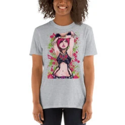 T-shirt JOJO Jolyne V2 By Daiyana (Femme) -JoJo Style Soldes Boutique mockup 57b8e371