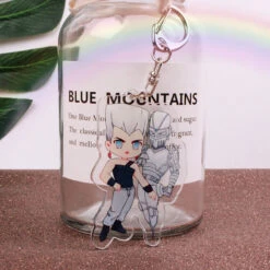 Porte-clés JoJo <br> Polnareff & Chariot