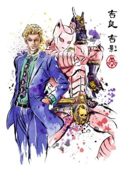 Poster JoJo's Yoshikage Kira & Killer Queen (Part 4)
