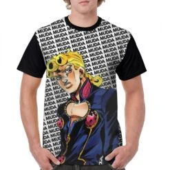 T-Shirt JOJO <br> Giorno Muda Muda Muda