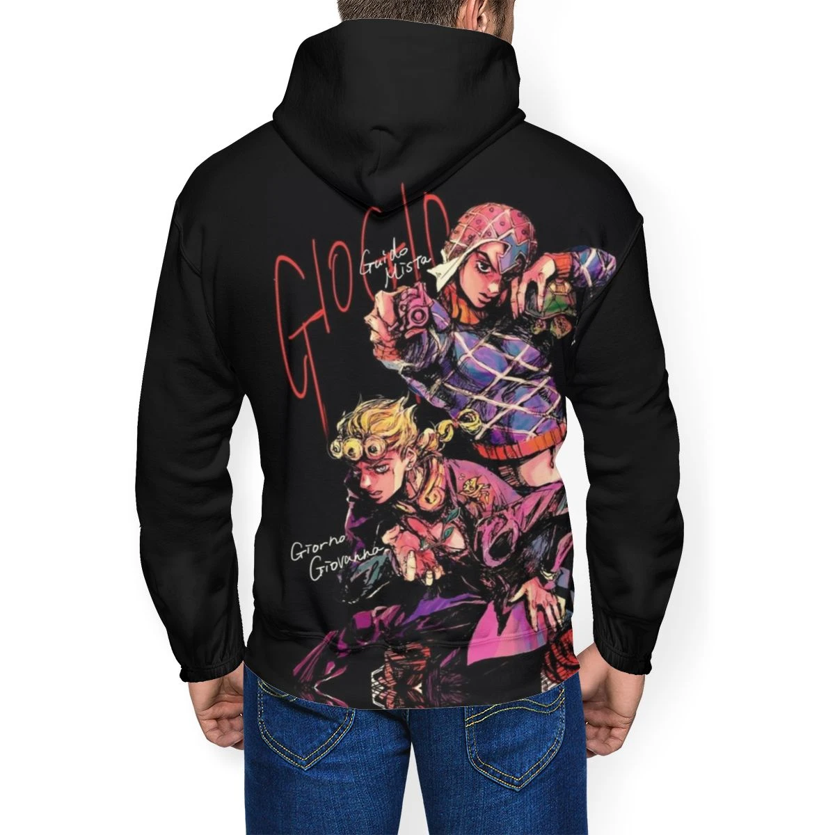 Sweat Jojo's Bizarre Adventure <br> Giorno & Mista 3 Sweat Jojo's Bizarre Adventure <br> Giorno & Mista – Image 3