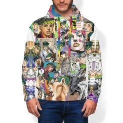 Sweat Jojo's Bizarre Adventure <br> Rohan Collage -JoJo Style Soldes Boutique product image 1300216316
