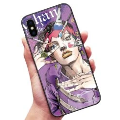 Coque JOJO IPhone Rohan & Killer Queen (Verre Trempé)