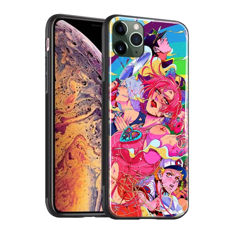 Coque JOJO IPhone 12 Jolyne Coeur 2 Coque JOJO IPhone 12 Jolyne Coeur – Image 2