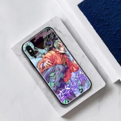 Coque JOJO IPhone <br> Jolyne Cujoh (Verre Trempé) -JoJo Style Soldes Boutique product image 1331390234