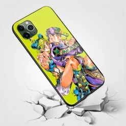 Coque JOJO IPhone Jotaro & Jolyne (Verre Trempé) 7 Coque JOJO IPhone Jotaro & Jolyne (Verre Trempé) -JoJo Style Soldes Boutique product image 1331390235
