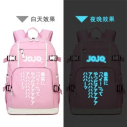 Sac à Dos JOJO <br> All JOJO's Rose (fluorescent) -JoJo Style Soldes Boutique product image 1349160850