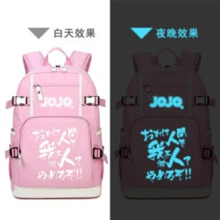 Sac à Dos JOJO <br> All JOJO's Rose (fluorescent) -JoJo Style Soldes Boutique product image 1349160852