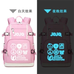 Sac à Dos JOJO <br> All JOJO's Rose (fluorescent) -JoJo Style Soldes Boutique product image 1349160853