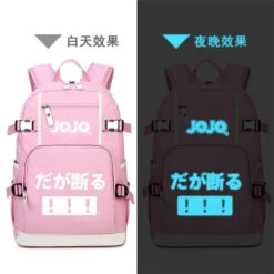 Sac à Dos JOJO <br> All JOJO's Rose (fluorescent) -JoJo Style Soldes Boutique product image 1349160854