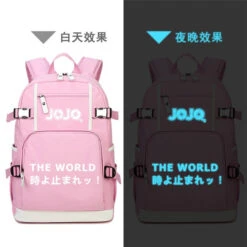 Sac à Dos JOJO <br> All JOJO's Rose (fluorescent) -JoJo Style Soldes Boutique product image 1349160856