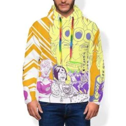 Sweat Jojo's Bizarre Adventure <br> Giorno & Bruno Meme -JoJo Style Soldes Boutique sweat jojo meme 0