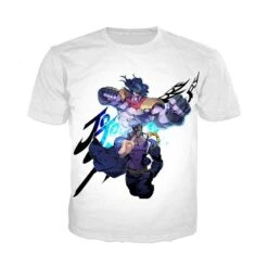 T-Shirt JOJO "Jotaro & Star Platinum"