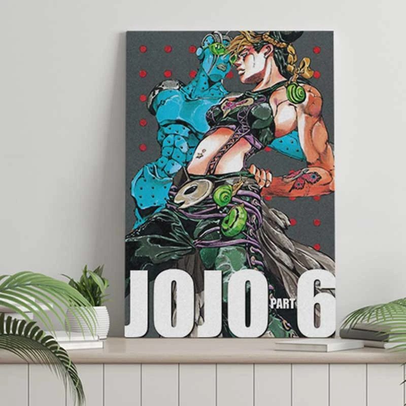 Tableau JOJO <br> Jolyne & Stone Free 2 Tableau JOJO <br> Jolyne & Stone Free – Image 2