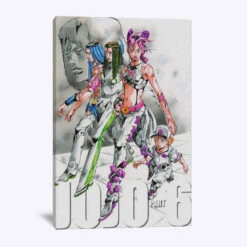 Tableau JOJO <br> Team Green Dolphine Street -JoJo Style Soldes Boutique tableaujojo8