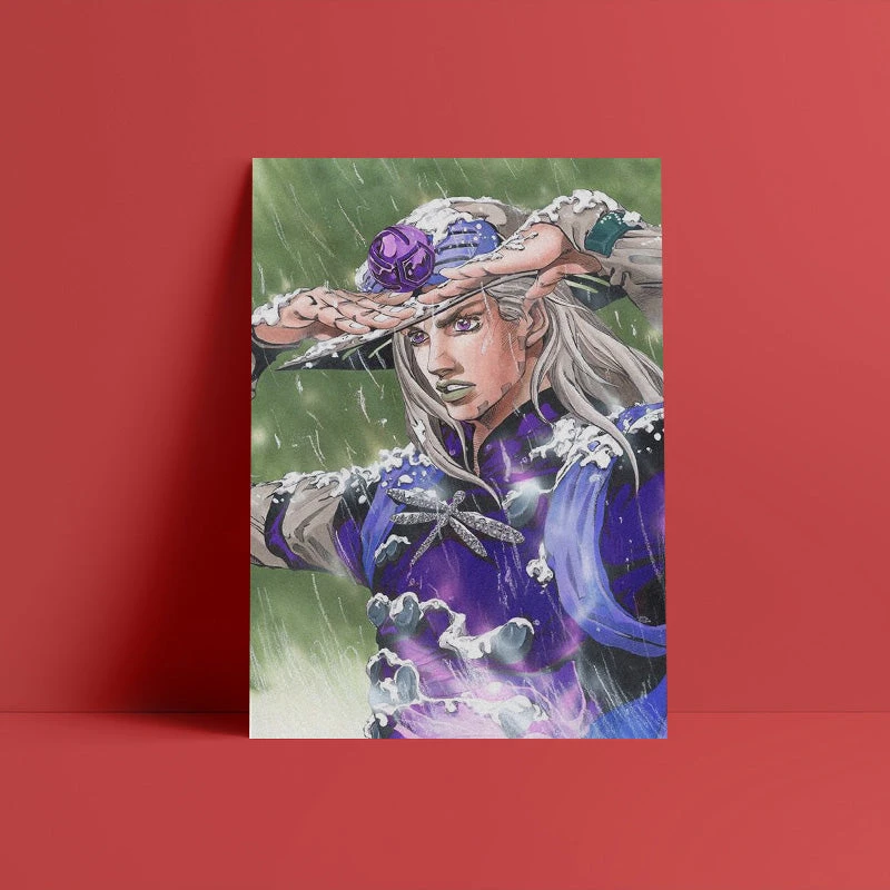Tableau JOJO <br> Gyro Zeppeli 1 Tableau JOJO <br> Gyro Zeppeli