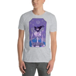 T-Shirt JOJO THE STAR 17 BY Cvllnt_artdrawing -JoJo Style Soldes Boutique unisex basic softstyle t shirt sport grey front 627e7e9fc865d